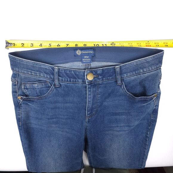 DEMOCRACY Ab Solution Itty Bitty Boot Cut Jeans Shaping Elevated Western Boho 16 - Picture 3 of 6